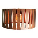 Ver imagem 1 de Lustre Rustico Luminária De Teto P/ Sala Mdf Moderno Grande