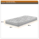 Ver imagem 3 de Colchão Solteiro Hanover Orthopedic Espuma D33 88x188x24cm Zidi
