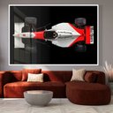 Ver imagem 1 de Quadro Decorativo Carro de Corrida Formula 1 Sala Quarto Casa Escritório