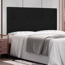 Ver imagem 2 de Cabeceira Painel King 1,95m Aquilla Corano - Pallazio - Preto