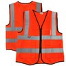 Colete Faixa Sinalizadora Blusao Refletivo Kit 30 Uni Fluorescente Segurança Epi Obra Transito Segun - 8