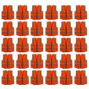 Ver imagem 1 de Colete Faixa Sinalizadora Blusao Refletivo Kit 30 Uni Fluorescente Segurança Epi Obra Transito Segun