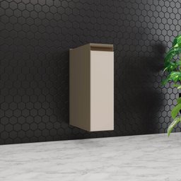 Balcão Para Cozinha Condimentos 20cm 100% MDF Aurora Espresso Móveis - 2