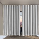 Ver imagem 1 de cortina blackout Paris quarto e sala 5,50 x 2,50 branco