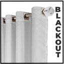 Ver imagem 5 de cortina blackout Paris quarto e sala 5,50 x 2,50 branco