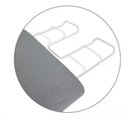 Ver imagem 3 de Tábua Mesa de Passar Roupa com Porta Ferro Retrátil Plus C