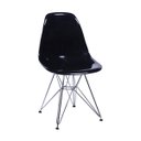 Ver mais imagens de Cadeira Eames Eiffel Dsr Em Policarbonato Com Base Cromada - Várias Cores 126 - Bella Brasil Decor