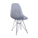 Ver imagem 7 de Cadeira Eames Eiffel Dsr Em Policarbonato Com Base Cromada - Várias Cores 126 - Bella Brasil Decor