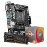 Kit Upgrade Processador AMD Ryzen™ 5 4600G + Placa Mãe MSI A320M-A Pro Max + Memória 16GB DDR4 - 1