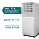 Ver imagem 5 de Ar Condicionado Portátil Philco 10000 BTUS Quente e Frio 220V PAC10QN