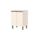 Ver imagem 2 de Balcão de Cozinha 2 Portas 600 mm 100% MDF Aurora Espresso Móveis