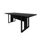 Ver imagem 5 de Mesa de Reunião 2,00m 1 Caixa de Tomada Pés Metal Quadro F5