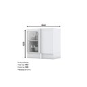 Ver imagem 4 de Balcão Para Cozinha Canto Reto 1 Porta com Tampo Emily