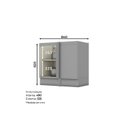 Ver imagem 3 de Balcão Para Cozinha Canto Reto 1 Porta com Tampo Emily