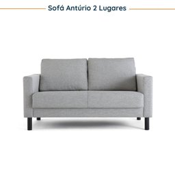 Conjunto de Sofá Antúrio 3 e 2 Lugares com Usb em Linho CabeCasa MadeiraMadeira - 7