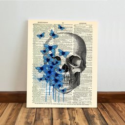 Kit 3 Quadro Decorativo Medicina Flores Consultório Placa 40x28cm - 6