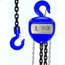 Ver imagem 1 de Talha Manual 1 Tonelada 1000 Kg Corrente 5 Metros