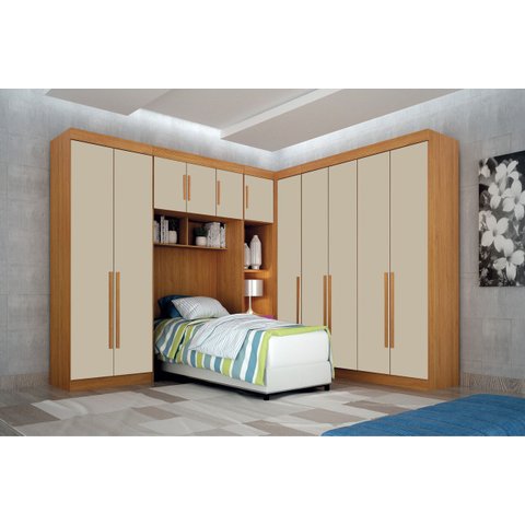 Módulo Completo Solteiro 11 Pts c/ Aéreo Áurea - Arbo Design