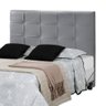 Cabeceira Estofada para Cama Box King Hadassa 1,95m Com Pés LH Móveis Hadassa 1.95 - 1