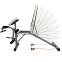 Ver imagem 1 de Banco Supino Regulável Cadeira Extensora e Scott Yangfit