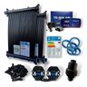 Kit Aquecedor Solar Piscinas - 8 Placas Coletoras 3 metos - Marca Ts Solar - 1
