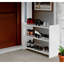 Ver imagem 1 de Sapateira Multiuso de Três Prateleiras para o Hall de Entrada - Modelo Paris