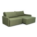 Ver imagem 2 de Sofá Cama Retrátil e Reclinável 3 Lugares 250cm em Linho Baraúna Cabecasa Madeiraoriginals