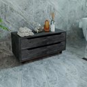 Ver imagem 2 de Armário para Banheiro com 2 Gavetas com Rodízio 80cm BN3643