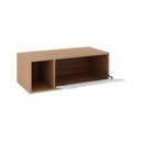 Ver imagem 3 de Gabinete para Banheiro com 1 Porta sem Cuba BN3644 Laranja/Amêndoa/Branco