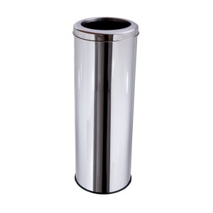 Lixeira Para Cozinha 30 Litros Com Aro Inox Cesto De Lixo