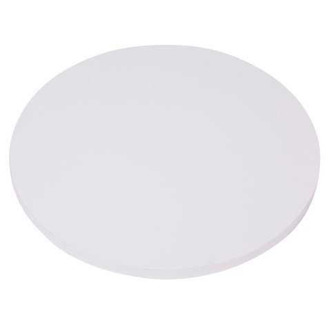 Tampo Redondo 80 Cm (largura) P25 Pandin Mdp 2,50 Cm (altura) Cor Branco