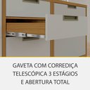 Ver imagem 7 de Cozinha Modulada Imperatriz Gourmet Canto 09 Peças Ripado em Mdf Nesher