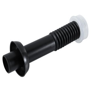Tubo de Ligação Ajustável Preto Cla3 25cm Astra