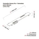 Ver imagem 2 de Conexão Passa Fio/Tomada M900P25