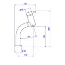 Ver imagem 2 de Misturador Monocomando de Mesa Bica Baixa para Lavatório Link Cromado 2875.c.lnk Deca