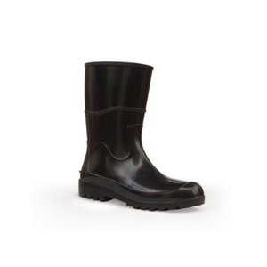 Bota de Pvc Cano Médio Preta - Workflex, Opção: Preto(a), Tamanho: 40