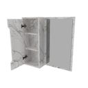 Ver imagem 4 de Espelheira para Banheiro 60x60cm BN3648 Branco/Mármore