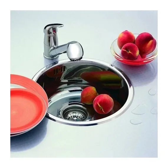 Ver imagem 2 de Cuba Rambla 300 304 Furo 4,5" Polida 30x30x14 Franke 10067