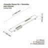 Conexão Passa Fio/Tomada M900P25 - 2