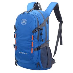 Mochila Viagem Caminhada Trekking Acampamento Resistente 40L:Azul - 2