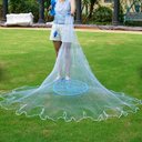 Ver mais imagens de Rede Tarrafa Chinesa Pesca Disco Pescaria 4 Metros Mar Peixe Multifilamento Malha 5 Resistente Leva 