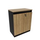 Ver imagem 7 de Balcão para Escritório 60cm com 1 Prateleira 2 Portas e Chave ME4149 Marrom