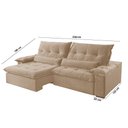 Ver imagem 6 de Sofá Nivus Linho 2 Módulos de 90cm B25cm Meu Sofá Online