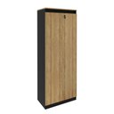 Ver imagem 3 de Armário para Escritório com 2 Portas com Chave ME4151 Marrom