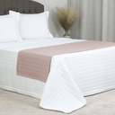 Ver imagem 7 de Peseira Cama Casal Queen Copacabana Percal 300 Fios: Peseira Cama - Cáqui