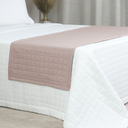 Ver imagem 2 de Peseira Cama Casal Queen Copacabana Percal 300 Fios: Peseira Cama - Cáqui