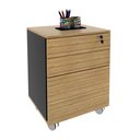 Ver imagem 3 de Gaveteiro Arquivo 48,8x64,5cm com Chave e Rodízio ME4148