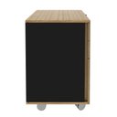 Ver mais imagens de Gaveteiro Arquivo 48,8x64,5cm com Chave e Rodízio ME4148 Preto/Amêndoa