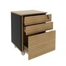 Gaveteiro Arquivo 48,8x64,5cm com Chave e Rodízio ME4148 - 4