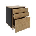 Ver imagem 4 de Gaveteiro Arquivo 48,8x64,5cm com Chave e Rodízio ME4148